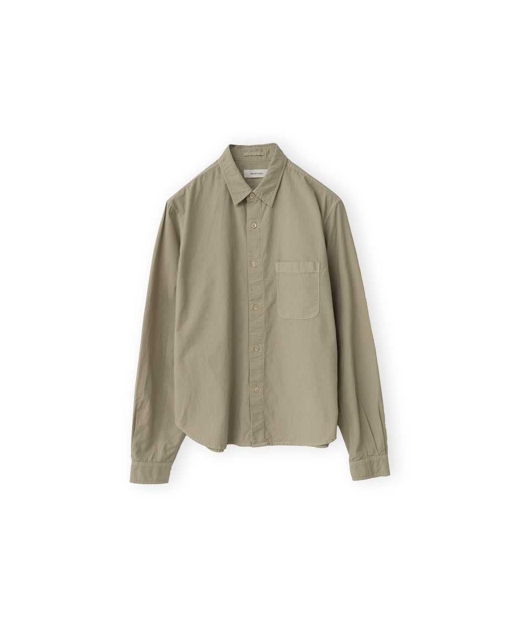 Brownyard - Waist Cut Shirt (Beige) product image 6 | TRAB K-Fashion Australia