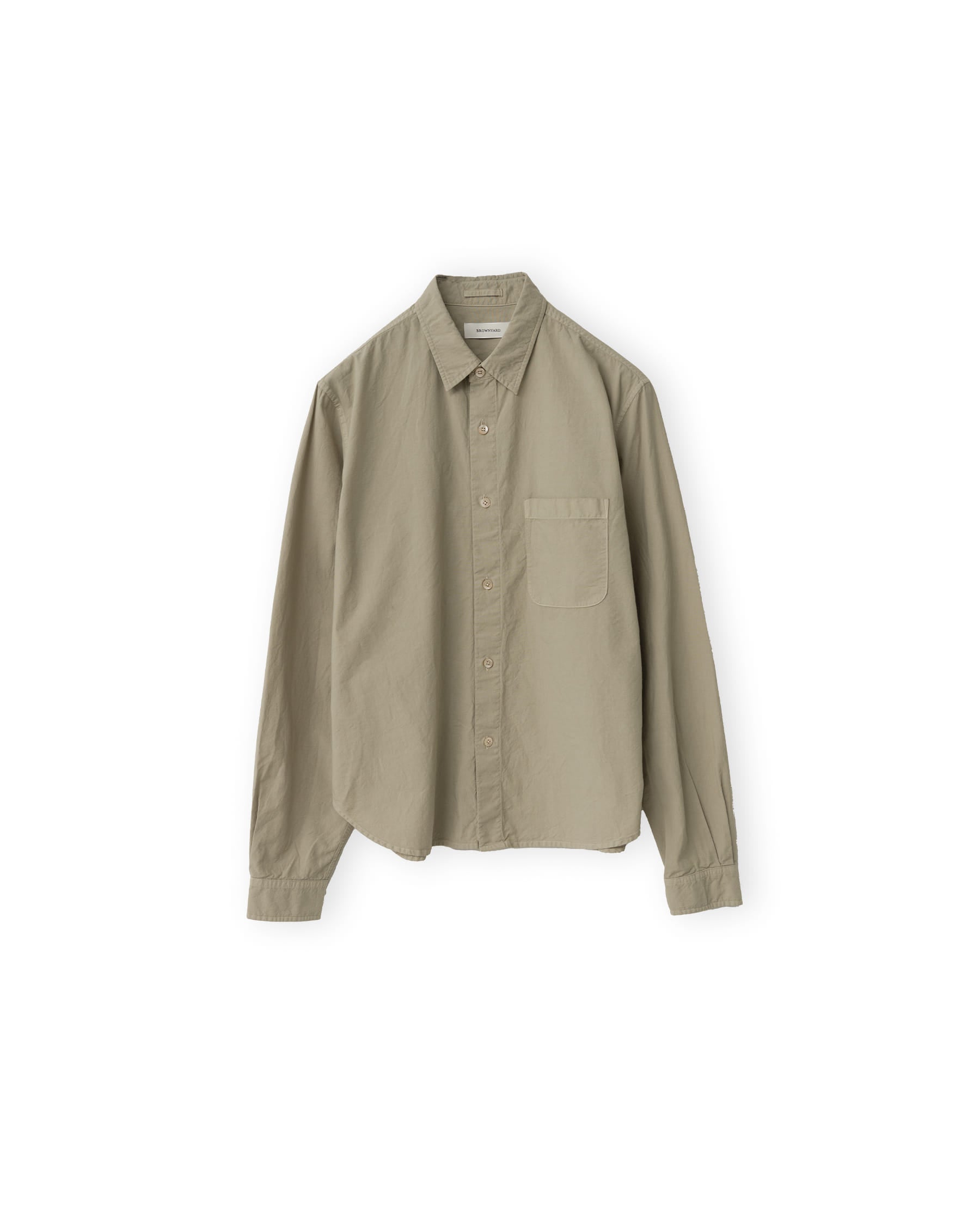 Brownyard - Waist Cut Shirt (Beige) product image 6 | TRAB K-Fashion Australia