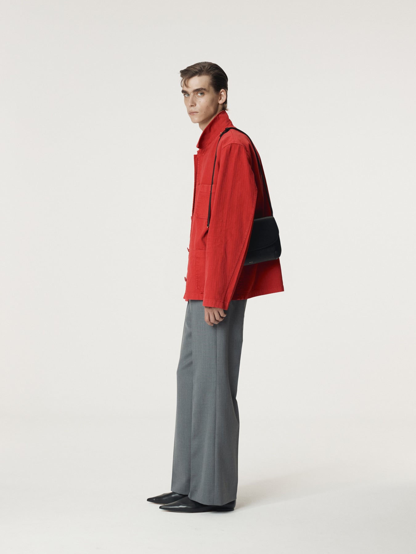 Recto - Garment Dyed Work Jacket (Red) product image 2 | TRAB K-Fashion Australia