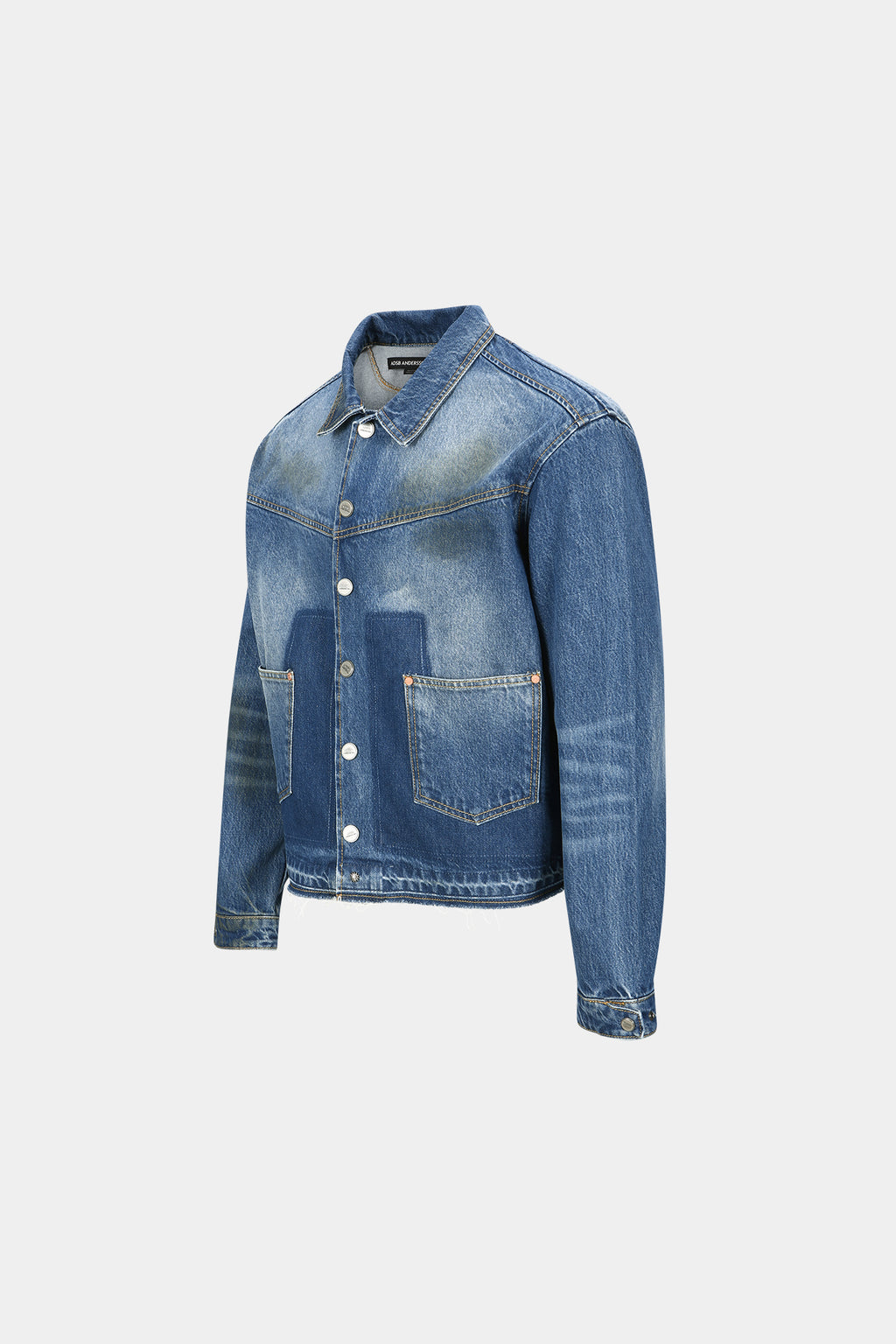 Andersson Bell - Rodeo Motorcycle Denim Jacket (Blue) product image 10 | TRAB K-Fashion Australia