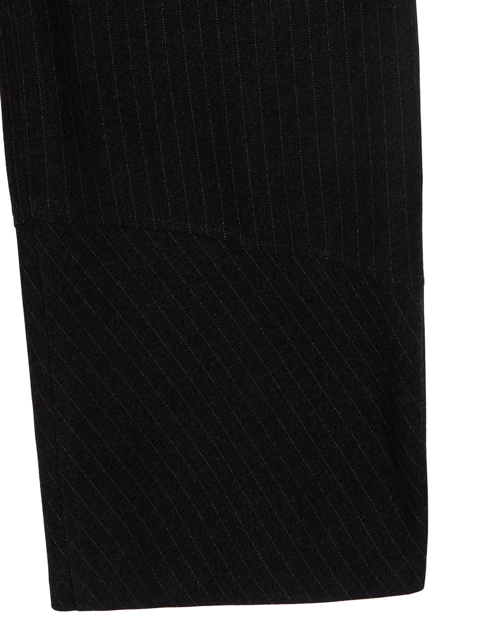 Matin Kim - Detail Point Stripe Trouser (Black) product image 4 | TRAB K-Fashion Australia