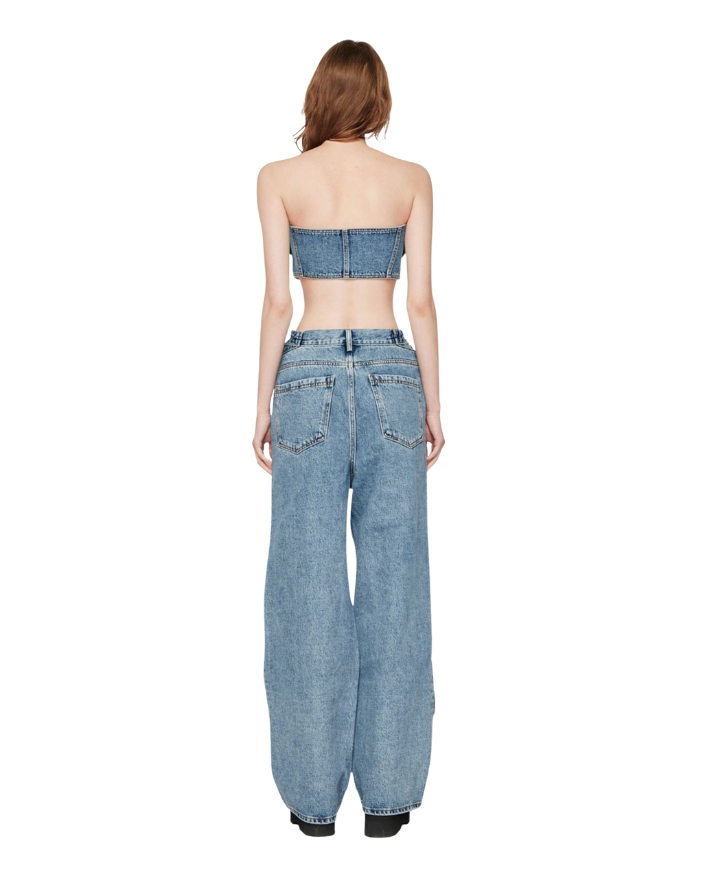 Kimhe Kim - Two Pocket Emma Tube Top (Sky Blue) product image 4 | TRAB K-Fashion Australia