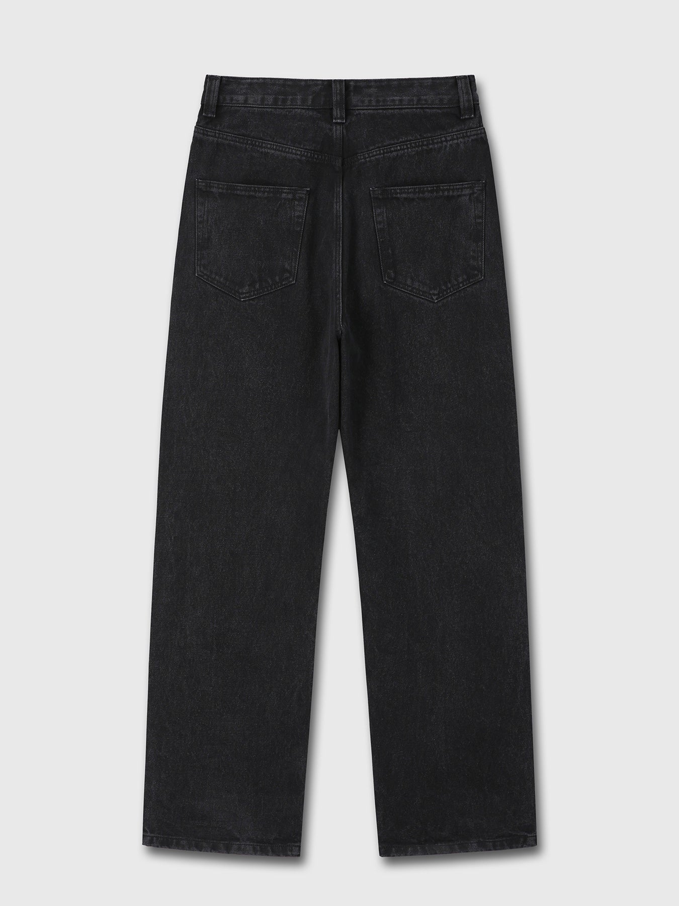 Tonywack - Metal Stud Straight-Leg Denim Jeans (Faded Black) product image 8 | TRAB K-Fashion Australia