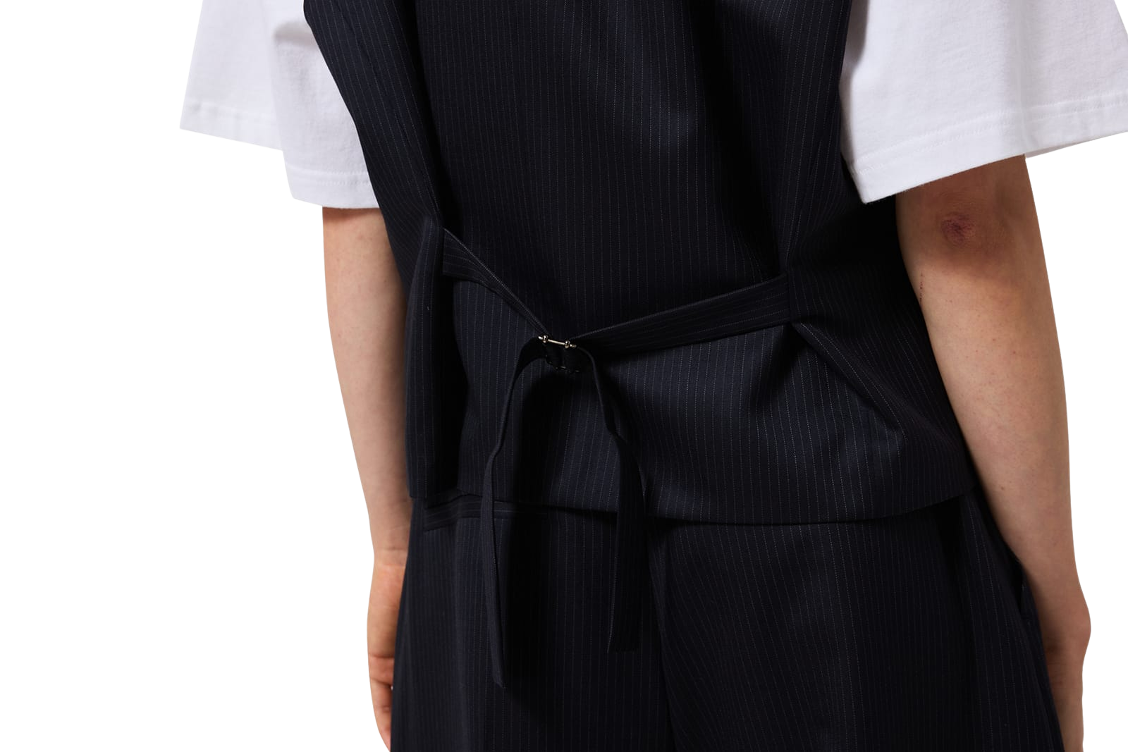 Kimhe Kim - Stripped Classic Vest (Navy) product image 11 | TRAB K-Fashion Australia