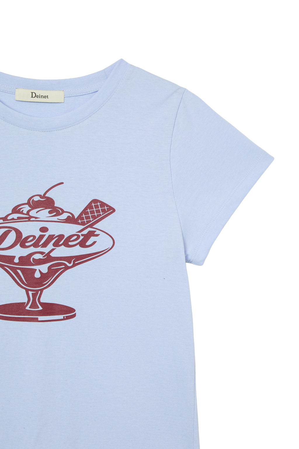 Deinet - Dessert Graphic T-Shirt (Light Blue) product image 4 | TRAB K-Fashion Australia