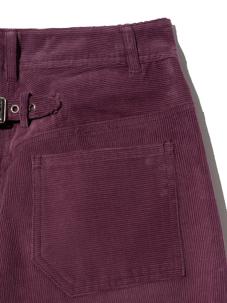 Kijun - Corduroy Wide Tuck Pants (Burgundy) product image 12 | TRAB K-Fashion Australia