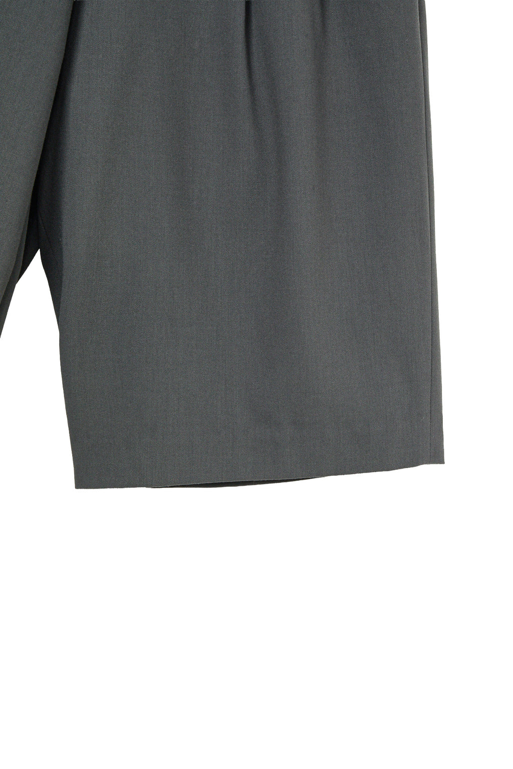 Deinet - Belted Wrap Bermuda Pants (Grey) product image 7 | TRAB K-Fashion Australia