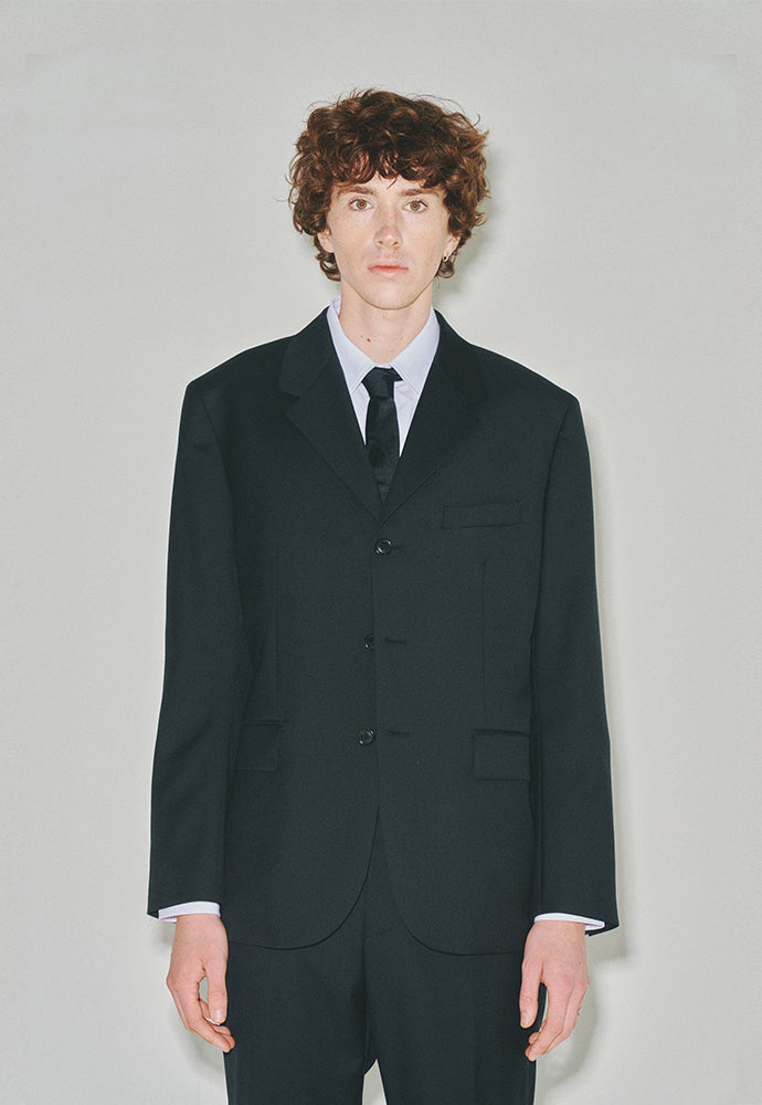 Tonywack - Crudo 3-Button Single Blazer (Black) product image 4 | TRAB K-Fashion Australia
