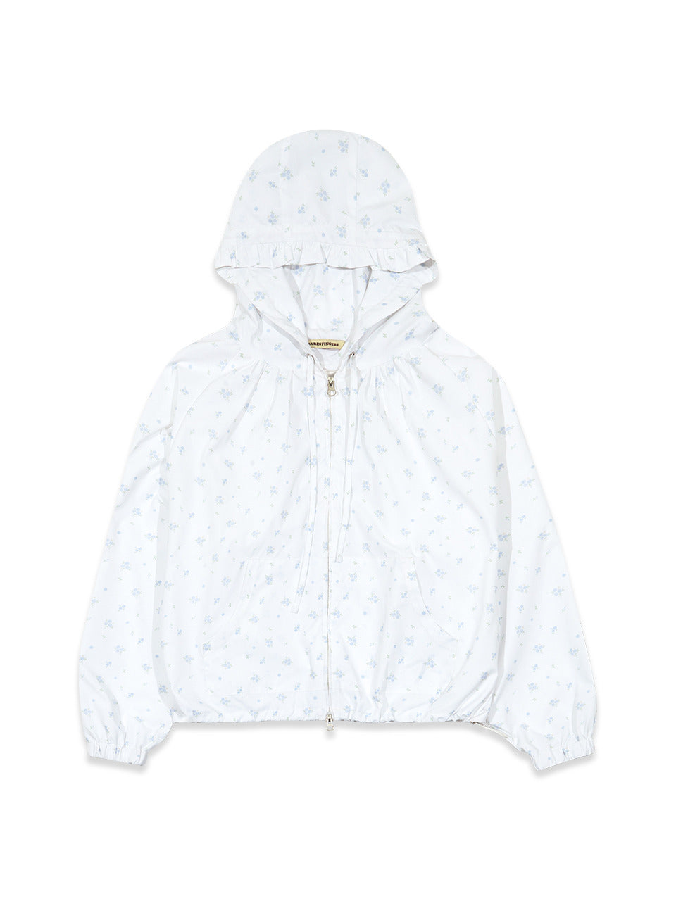 Margarin Fingers - Floral Windbreaker (White) product image 2 | TRAB K-Fashion Australia