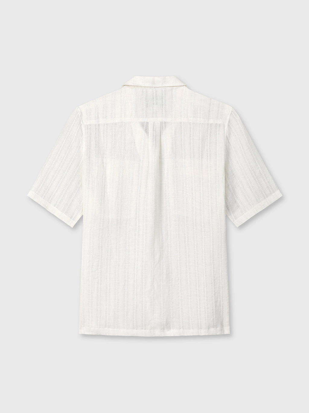 Tonywack - French Linen Croched Shirt (White) product image 8 | TRAB K-Fashion Australia