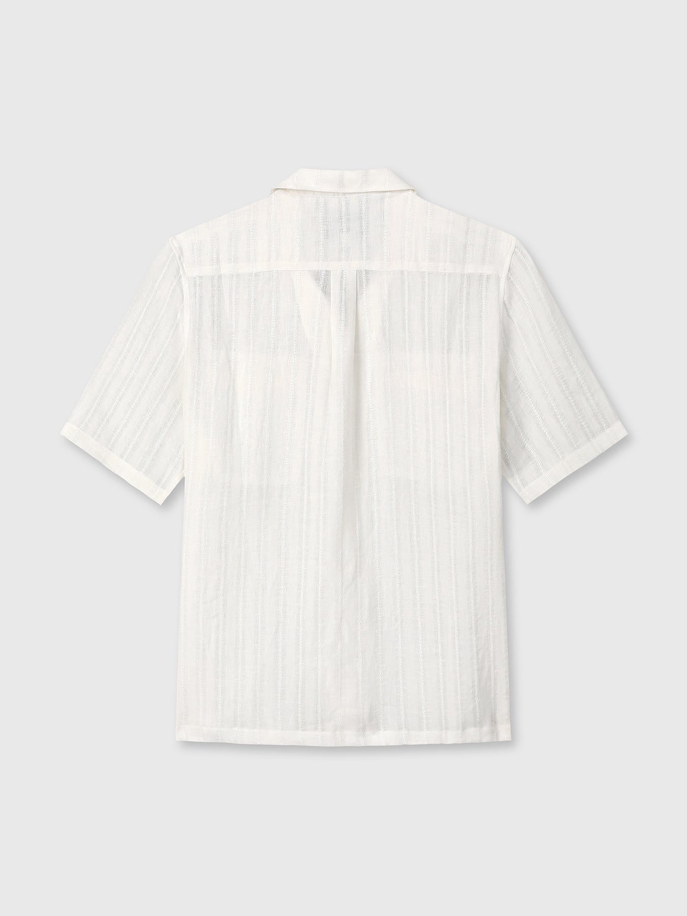Tonywack - French Linen Croched Shirt (White) product image 8 | TRAB K-Fashion Australia