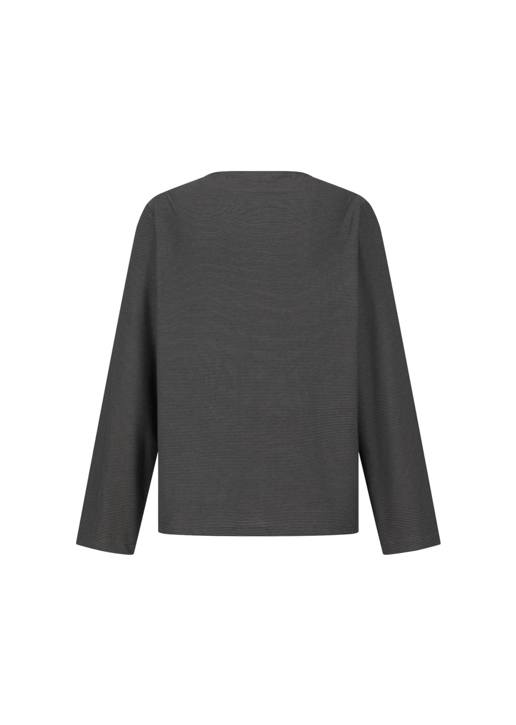 Amomento - Stripe Boat Neck Long Sleeve (Dark Brown) product image 6 | TRAB K-Fashion Australia