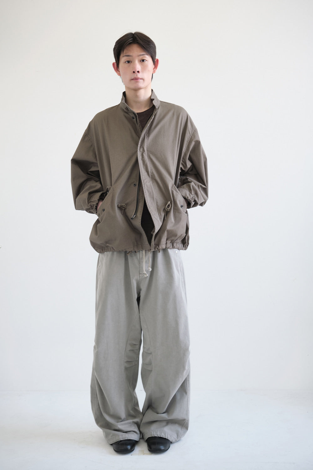 Hatchingroom - 4T Snow Pants Ripstop (Grey Beige) product image 4 | TRAB K-Fashion Australia