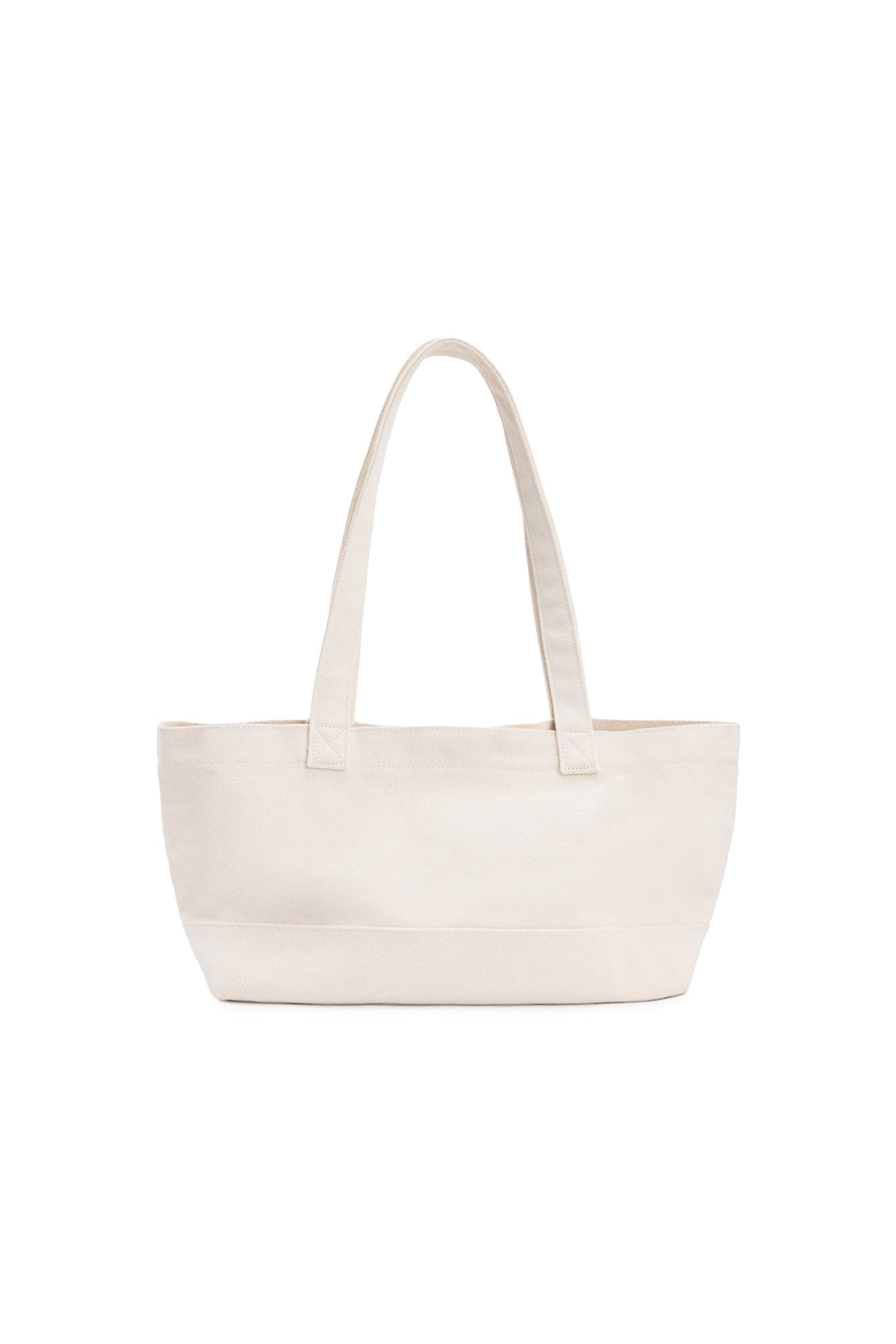 Matin Kim - Matin Logo Canvas Wide Shoulder Bag (Ivory) product image 2 | TRAB K-Fashion Australia
