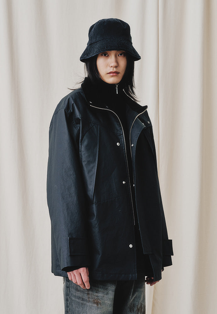 Art if acts - British Waxed Monster Parka (Black) product image 7 | TRAB K-Fashion Australia