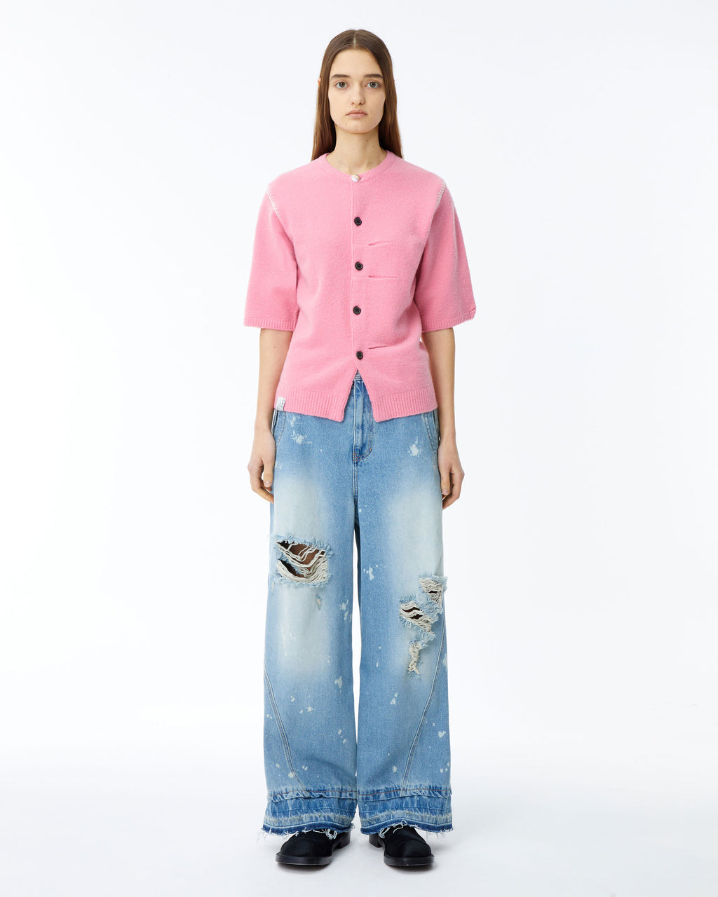 Ader Error - Viare knit (Pink) product image 3 | TRAB K-Fashion Australia
