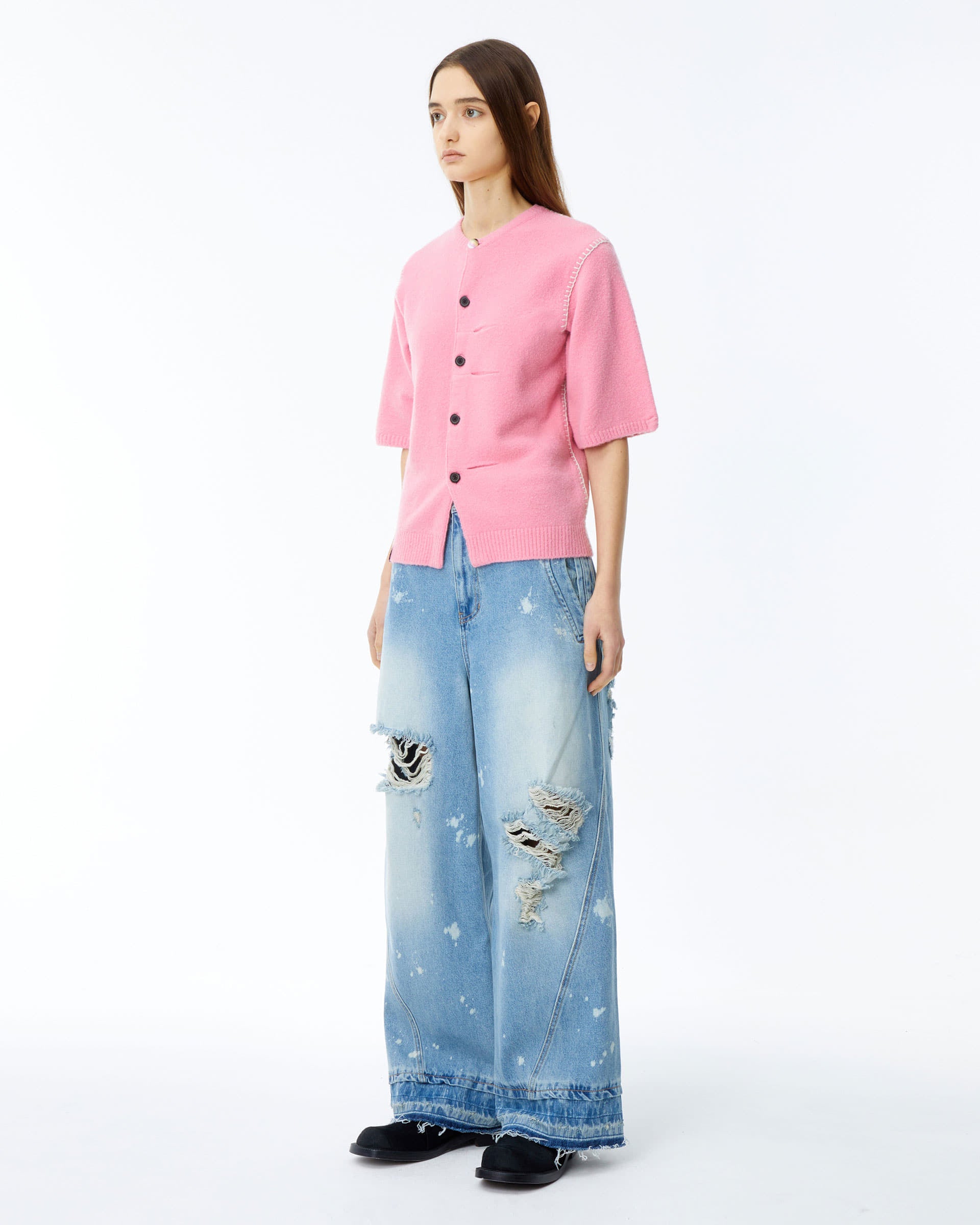 Ader Error - Viare knit (Pink) product image 4 | TRAB K-Fashion Australia