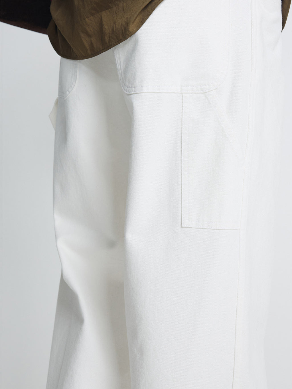 Tonywack - Brushed Cotton Painter Pants (White) product image 6 | TRAB K-Fashion Australia