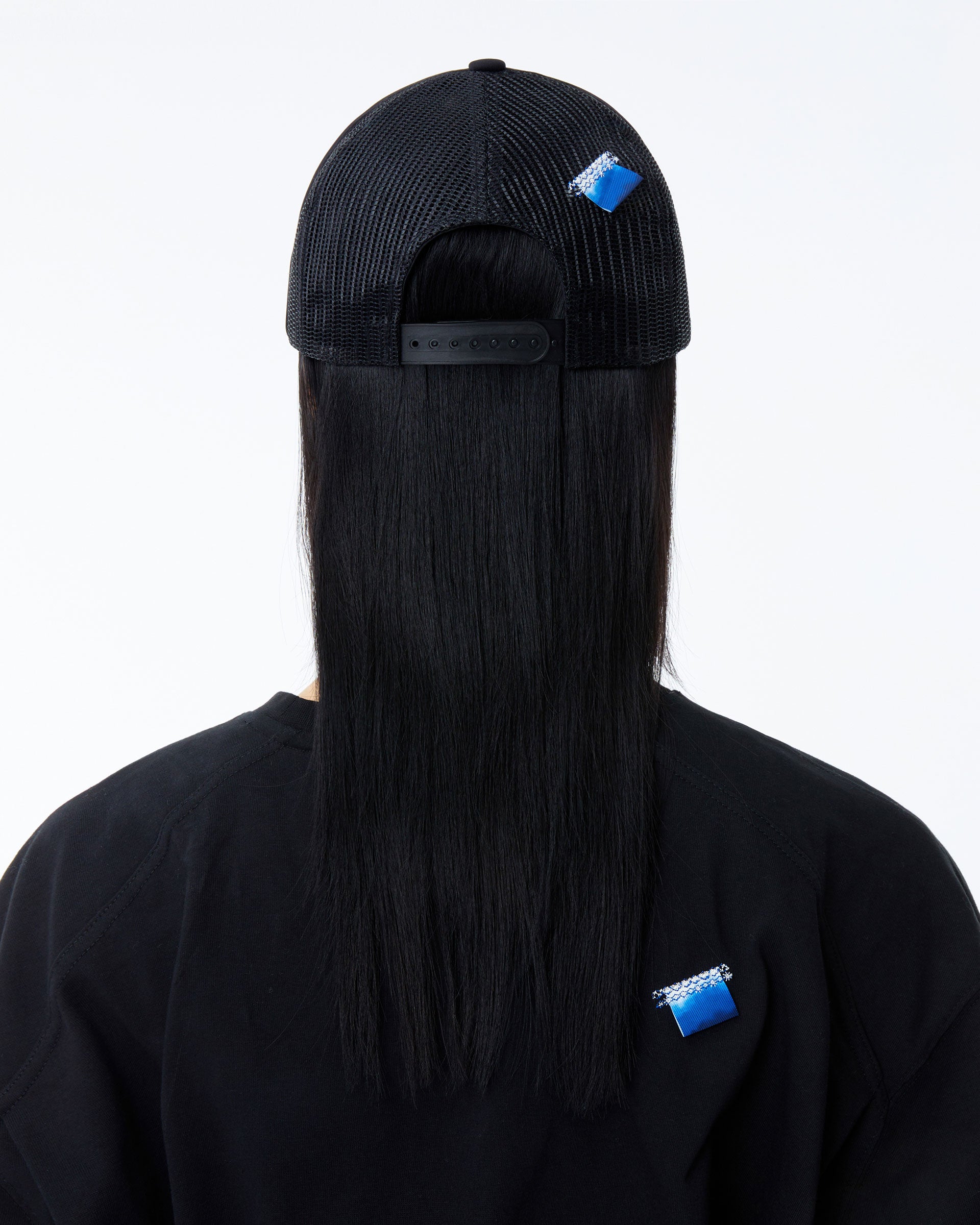 Ader Error - Blue bee cap (Noir) product image 6 | TRAB K-Fashion Australia
