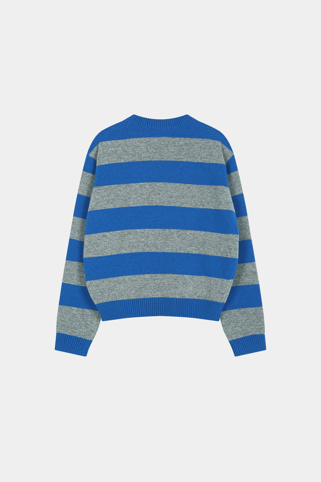 Andersson Bell - 26 Girl's Heart Message Crew-Neck Sweater (Blue/Grey) product image 8 | TRAB K-Fashion Australia