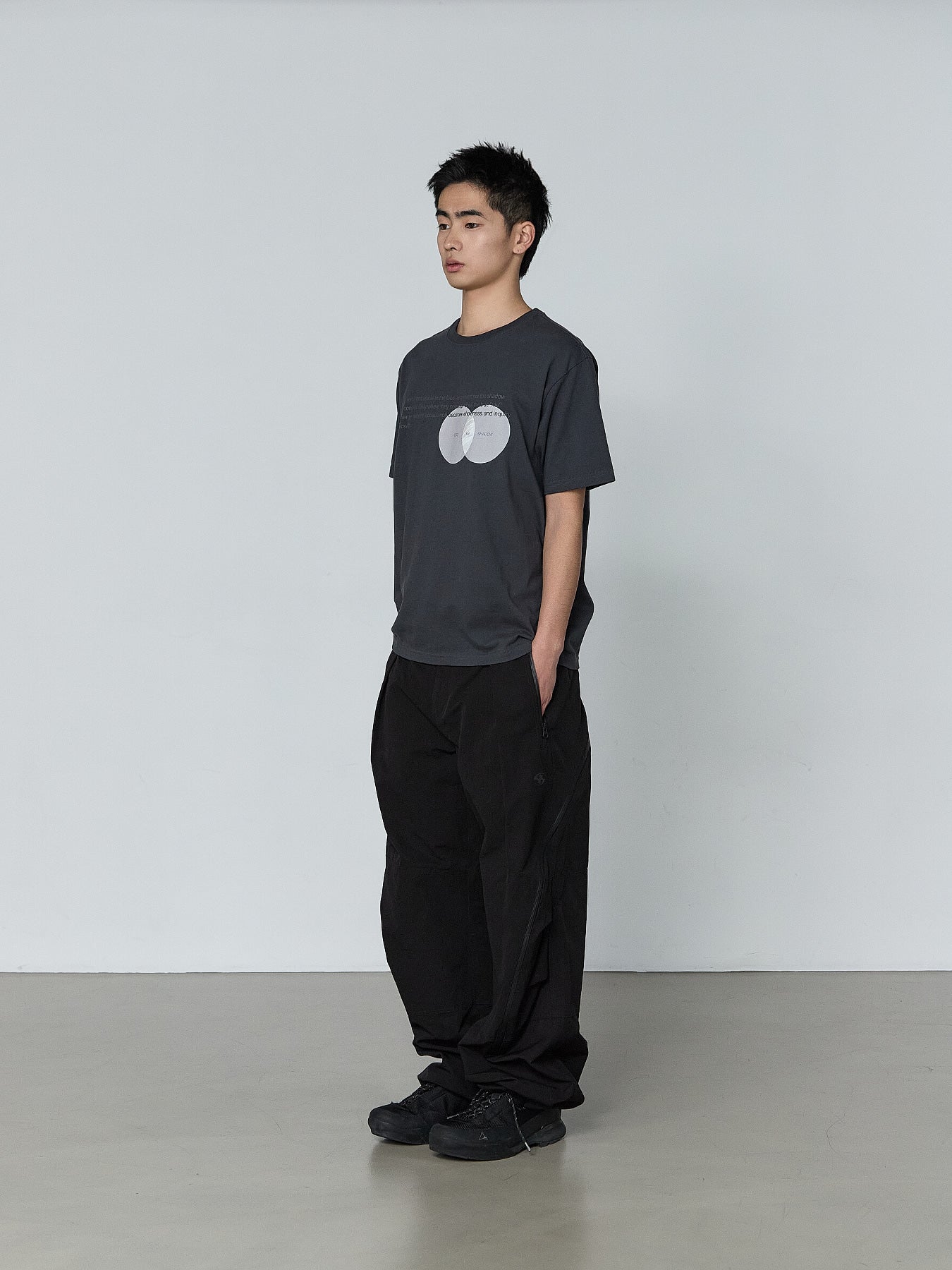 San San Gear - Mind T-Shirt (Charcoal) product image 1 | TRAB K-Fashion Australia