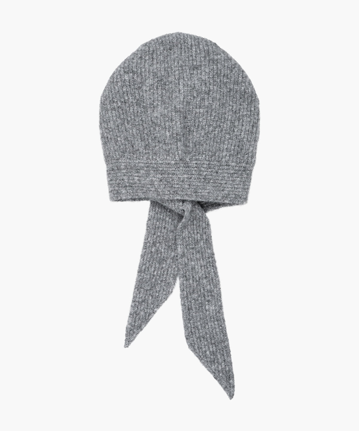 Marithe & Francois Girbaud - Regular Logo Scarf Balaclava (Melange Gray) product image 3 | TRAB K-Fashion Australia