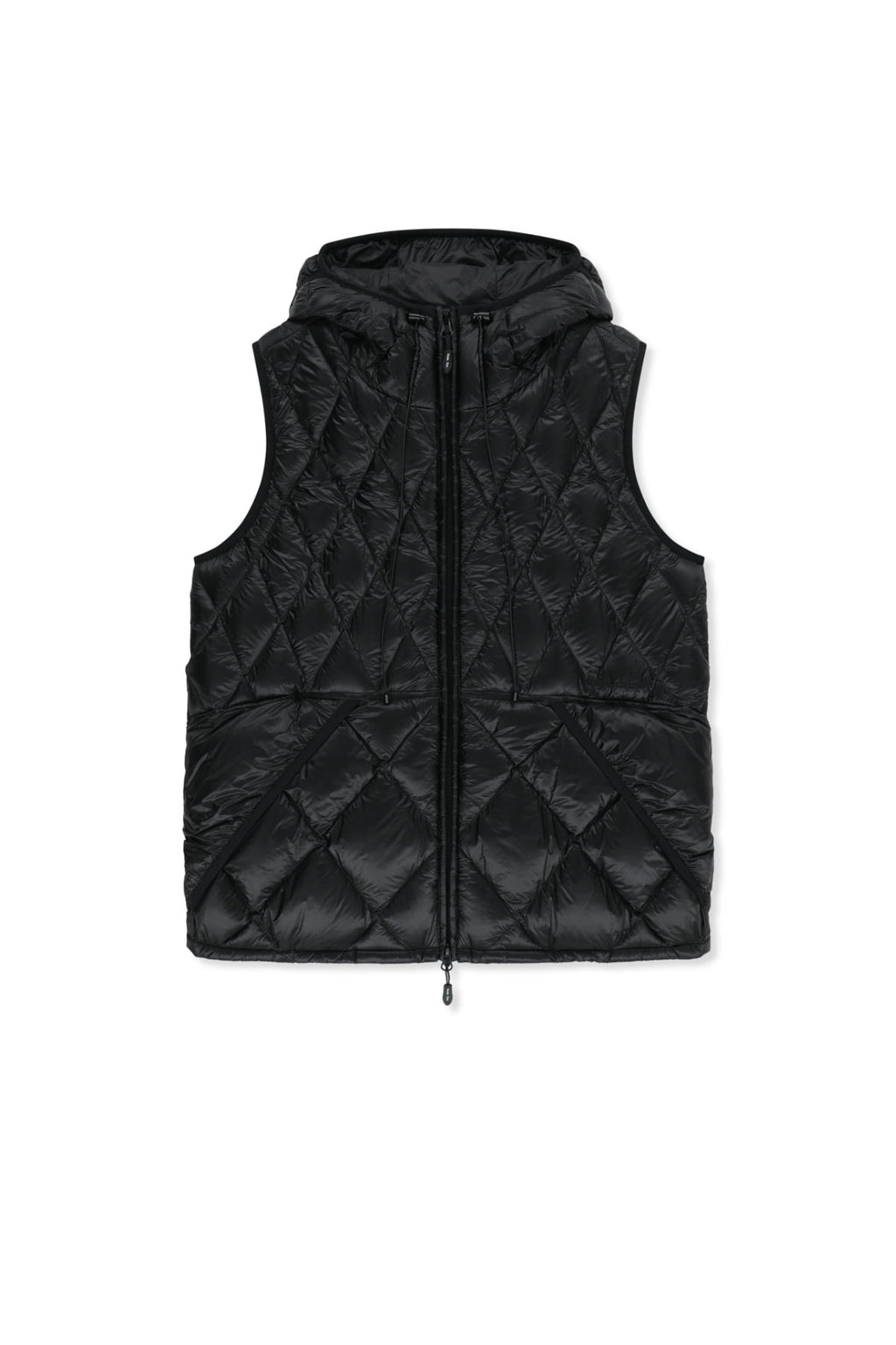 Matin Kim - Mix Quilted Light Down Vest (Black) product image 16 | TRAB K-Fashion Australia