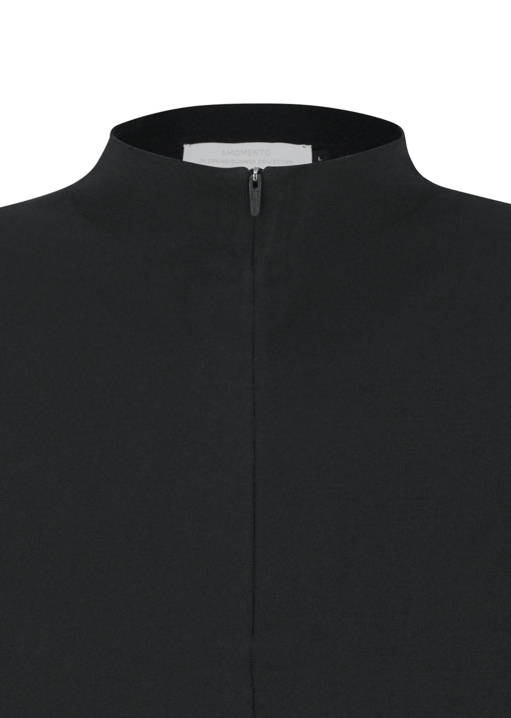 Amomento - Half Zip-up Knit (Black) product image 7 | TRAB K-Fashion Australia