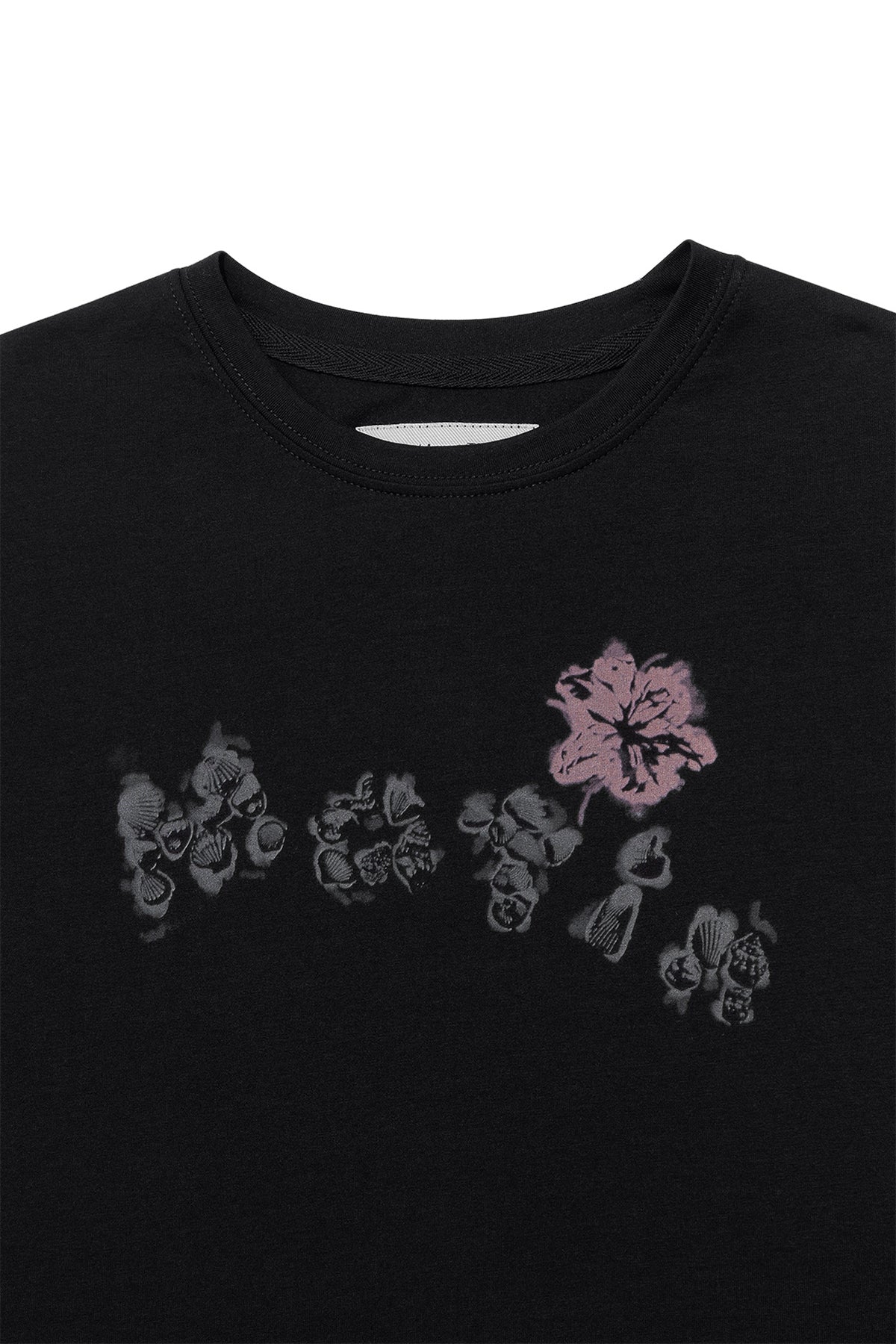 Matin Kim - Bubbly Graphic Printing Top (Black) product image 3 | TRAB K-Fashion Australia
