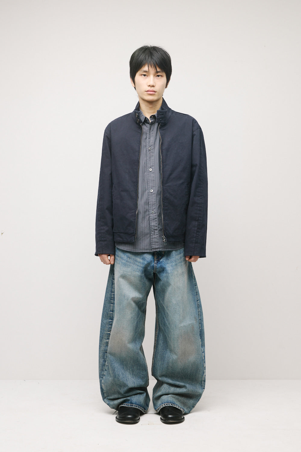 Hatchingroom - Silent Harrington Jacket (Dark Navy) product image 5 | TRAB K-Fashion Australia