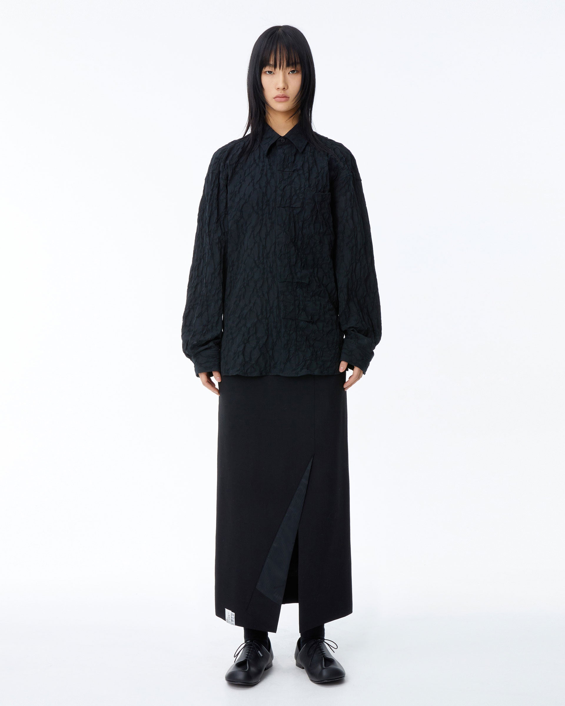 Ader Error - Edis shirt (Noir) product image 3 | TRAB K-Fashion Australia