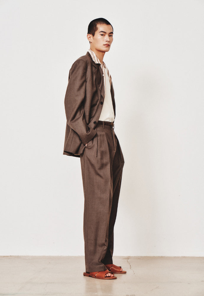 Art if acts - 2 Button Wool Blazer (Cliff Brown) product image 6 | TRAB K-Fashion Australia