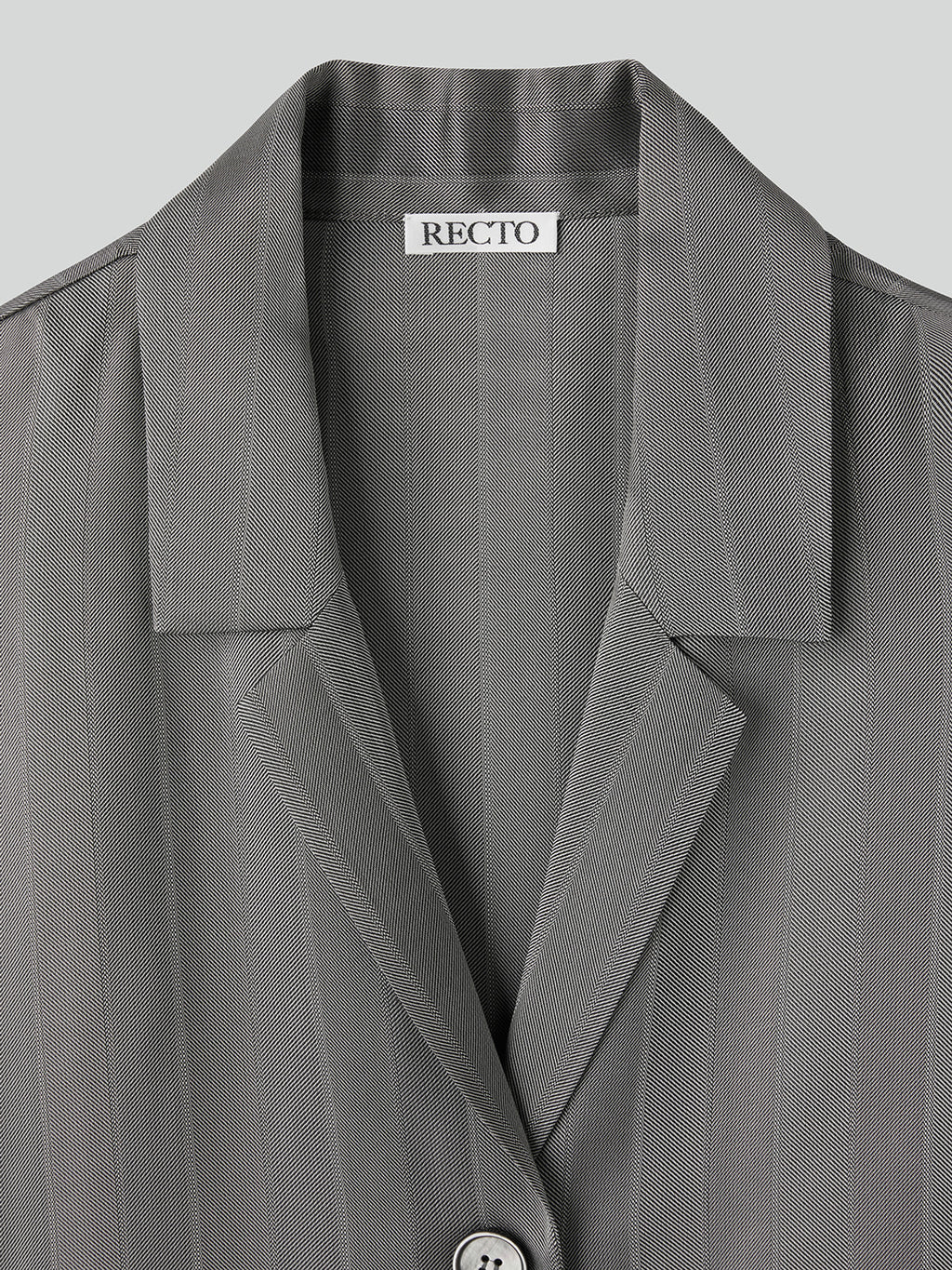 Recto - Silky Lounge Shirt (Midnight Grey) product image 7 | TRAB K-Fashion Australia