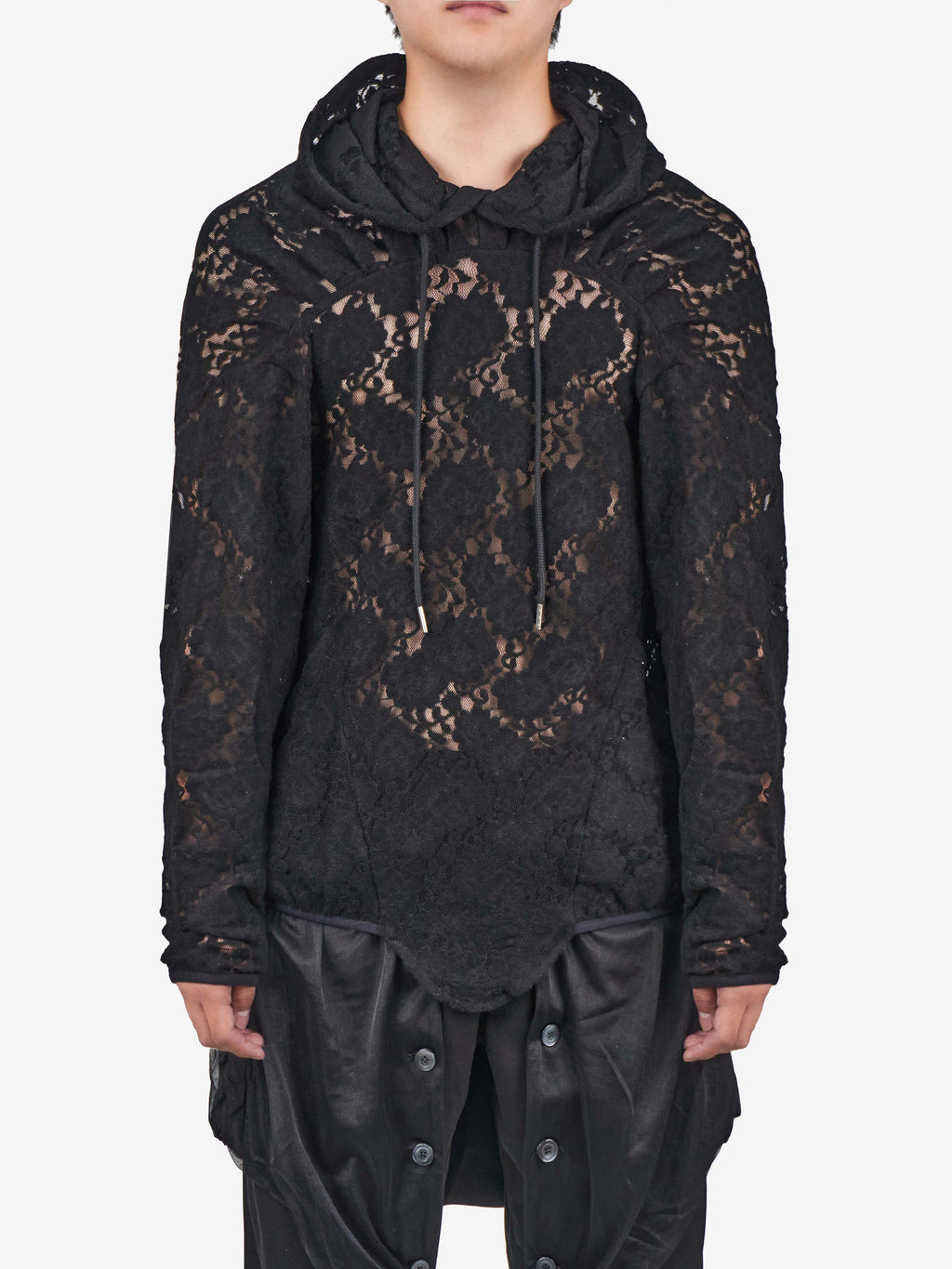 Juntae Kim - Lace Hoodie product image 1 | TRAB K-Fashion Australia
