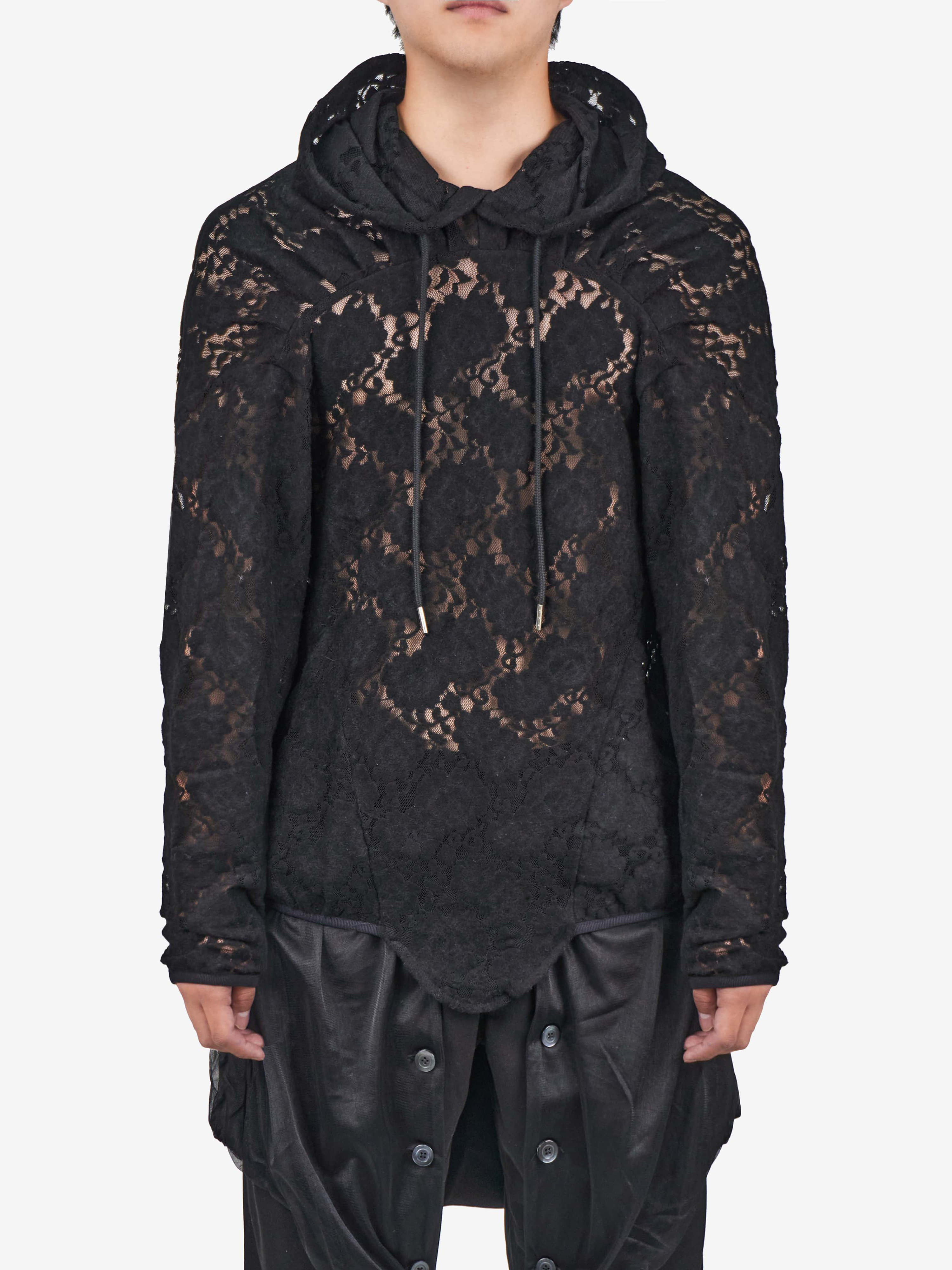 Juntae Kim - Lace Hoodie product image 1 | TRAB K-Fashion Australia