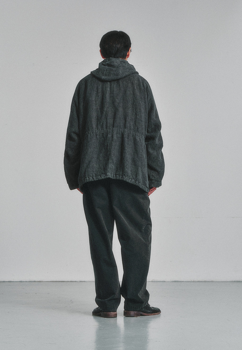 Art if acts - Linen Military Parka (Black) product image 4 | TRAB K-Fashion Australia