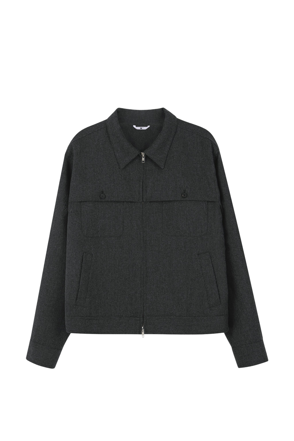 Stu - Cover Pocket Crop Jacket (Grey) product image 18 | TRAB K-Fashion Australia