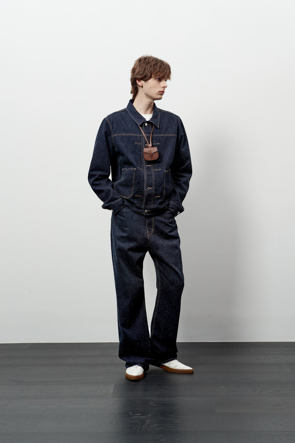 Stu - Husk Indigo Denim Jacket (Blue) product image 7 | TRAB K-Fashion Australia