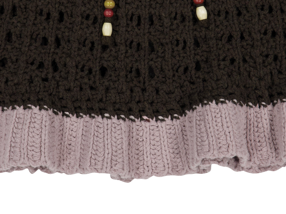 Coyseio - Layered Knit Skirt (Brown) product image 22 | TRAB K-Fashion Australia