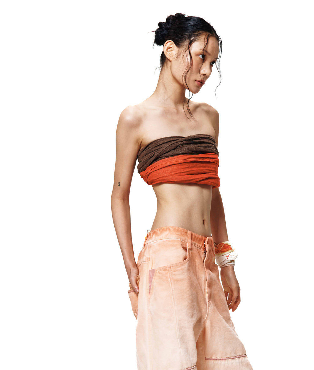 XLIM - Ep.8 01 Trousers (Washed Peach) product image 13 | TRAB K-Fashion Australia