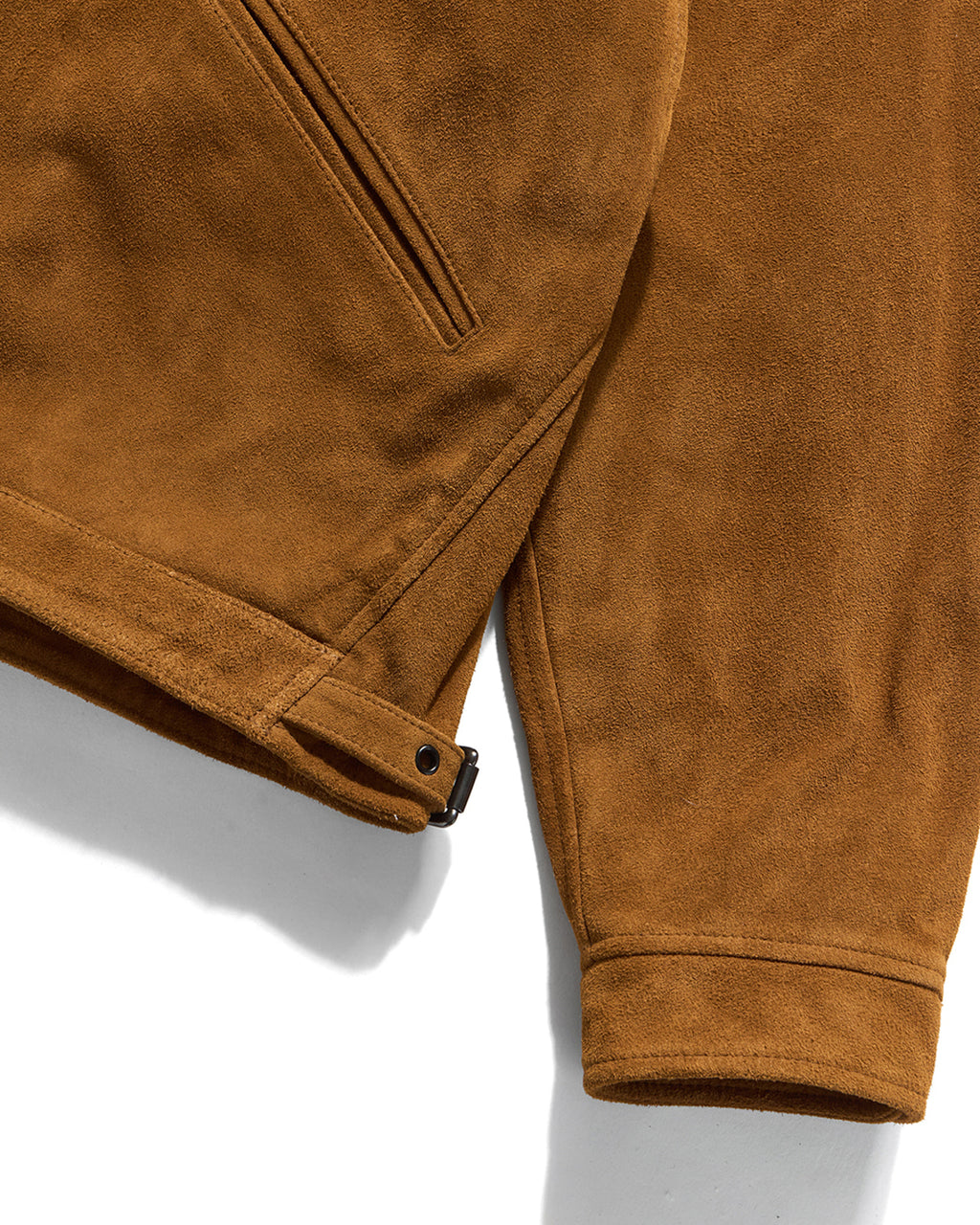 Eastlogue - Sporting Leather Jacket (Beige Suede) product image 8 | TRAB K-Fashion Australia