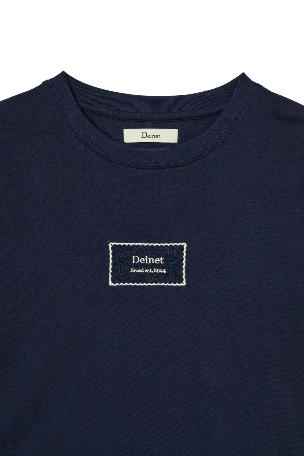 Deinet - Laced Patch T-Shirt (Navy) product image 10 | TRAB K-Fashion Australia