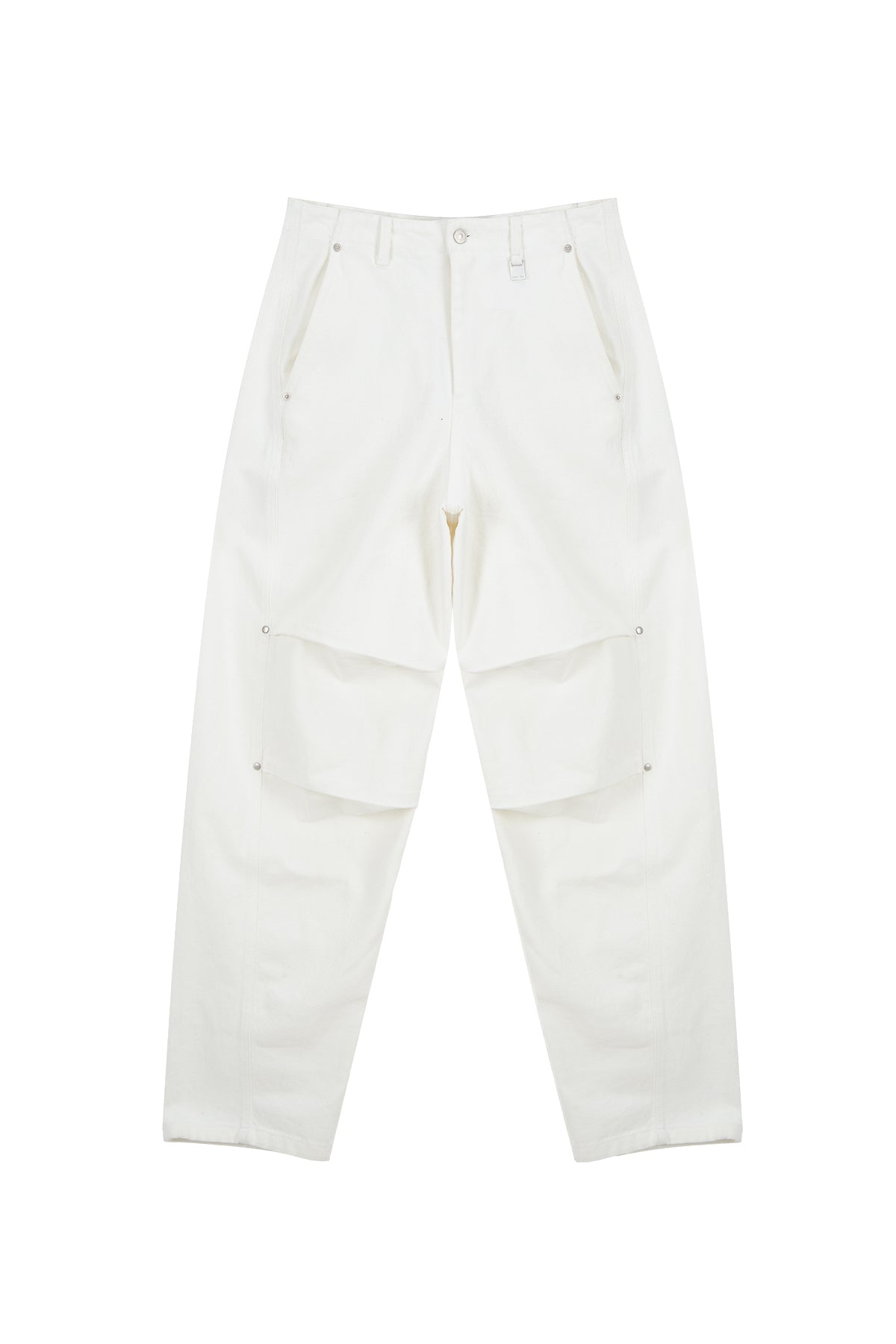 Matin Kim - Color Volume Denim Pants (White) product image 1 | TRAB K-Fashion Australia