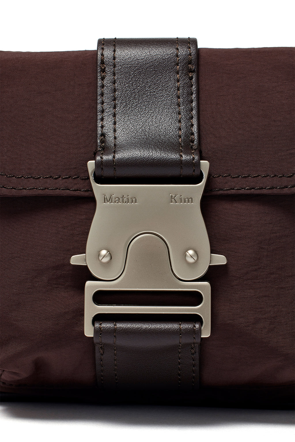 Matin Kim - Buckle Hobo Bag (Brown) product image 3 | TRAB K-Fashion Australia