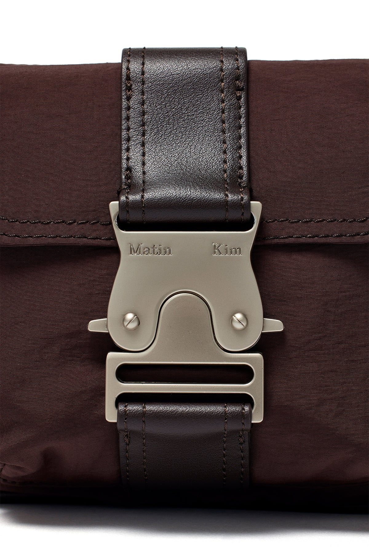 Matin Kim - Buckle Hobo Bag (Brown) product image 3 | TRAB K-Fashion Australia