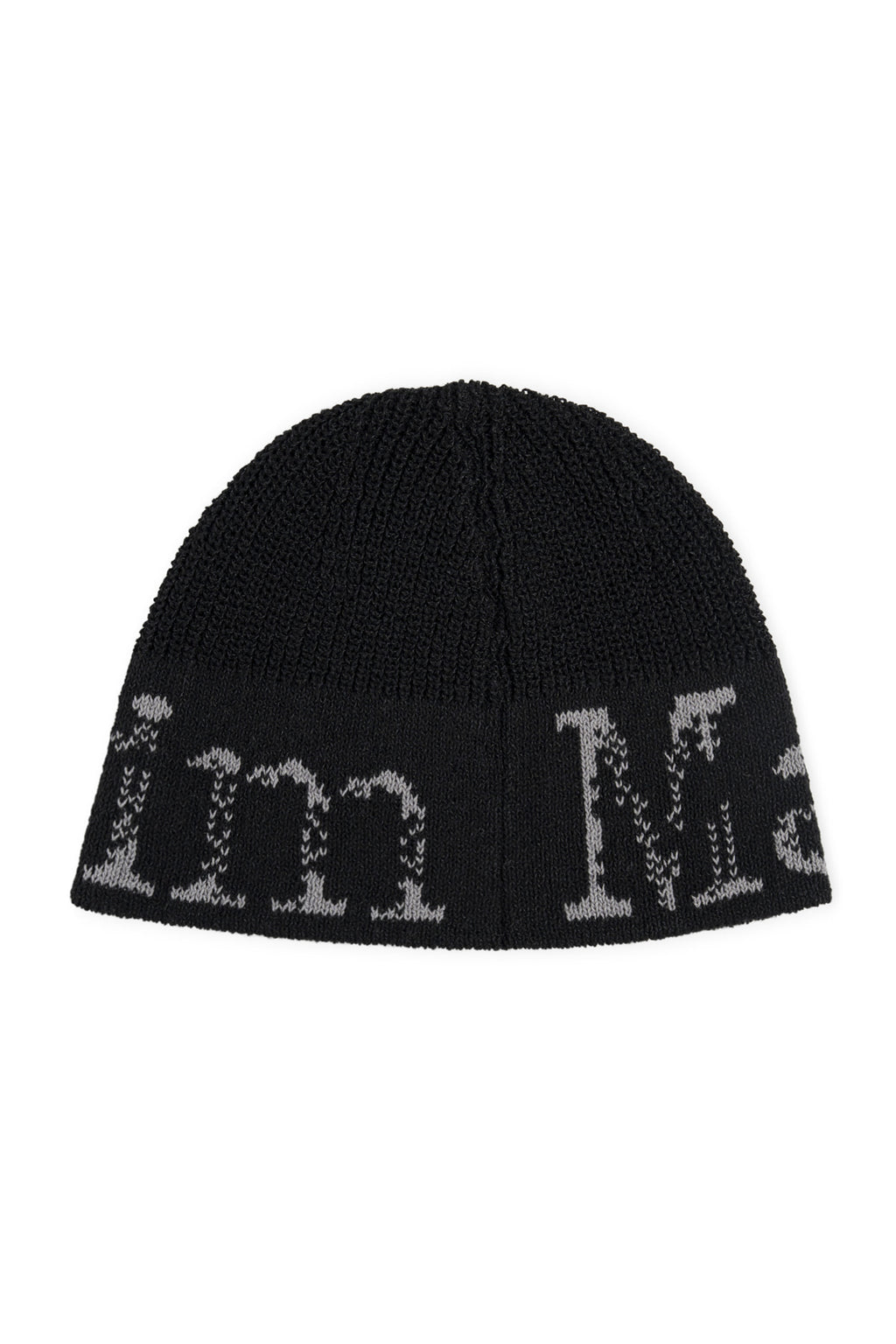 Matin Kim - Cracked Logo Light Bucket Beanie (Black) product image 4 | TRAB K-Fashion Australia