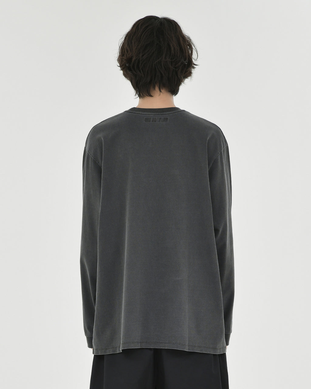 Brownyard - Washed Long Sleeve (Washed Black) product image 2 | TRAB K-Fashion Australia