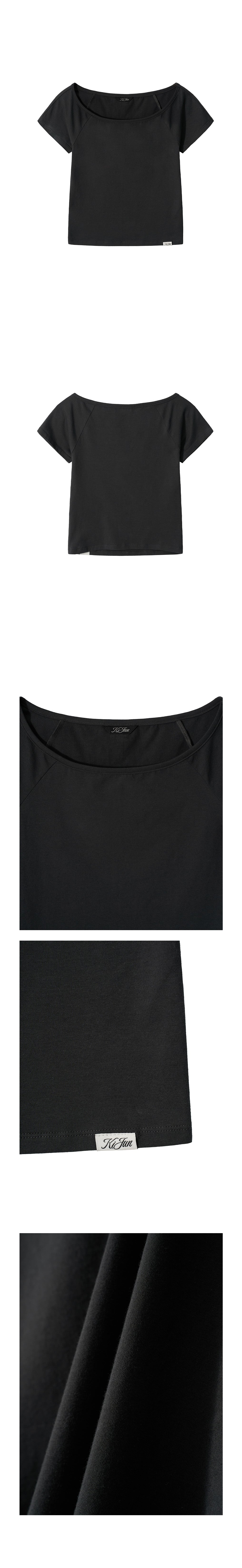 Kijun - Essential Boat Neck Tee (3Colors) product image 6 | TRAB K-Fashion Australia