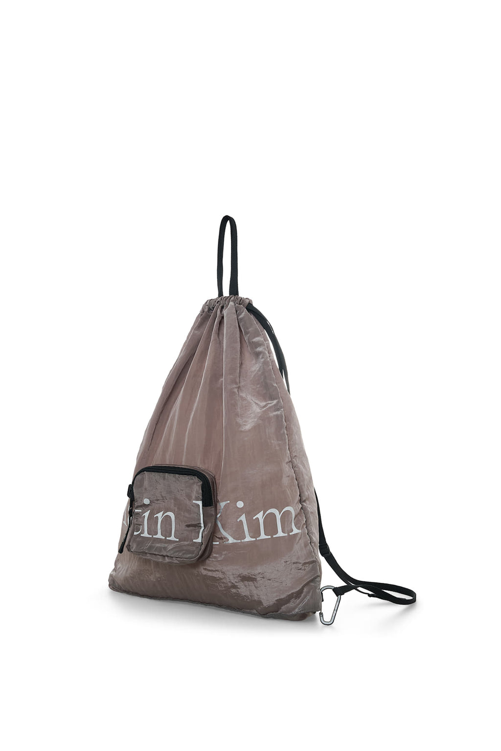 Matin Kim - Packable String Bag (Grey) product image 2 | TRAB K-Fashion Australia