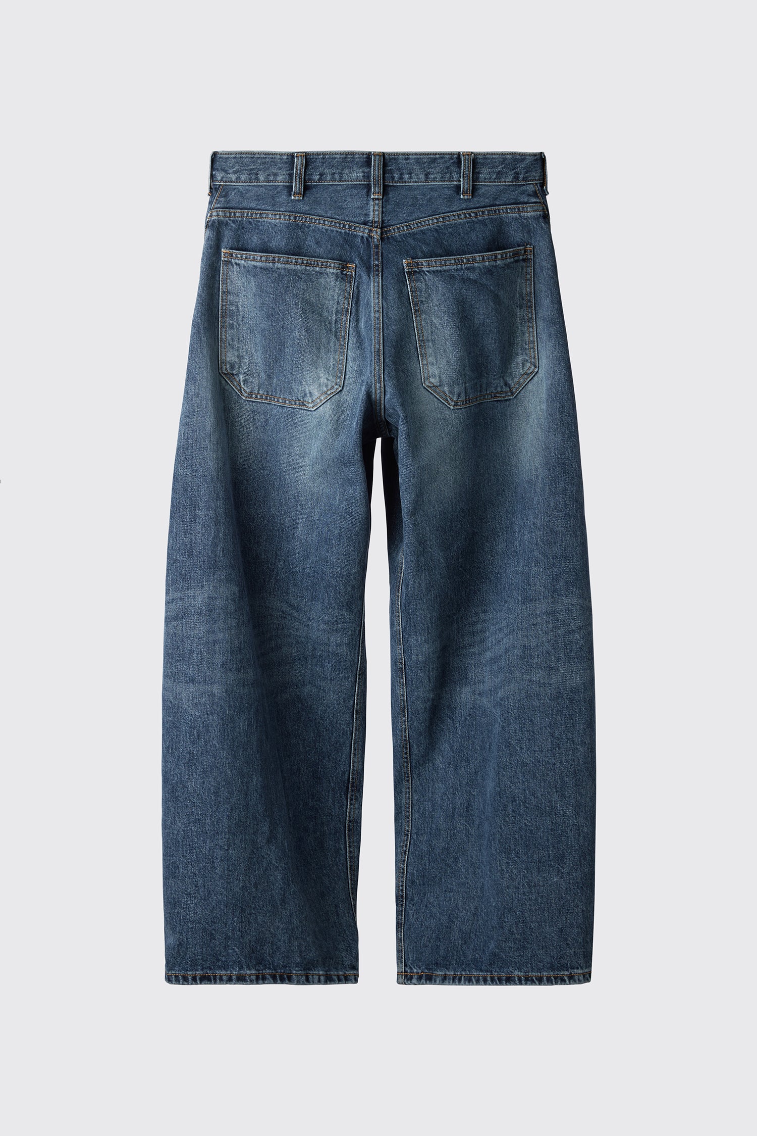 Hatchingroom - Wide Curve Jeans Washed (Blue) product image 2 | TRAB K-Fashion Australia